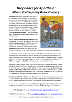 Infoblatt - BDS