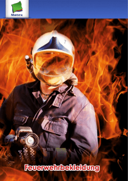 Feuerwehrbekleidung - Matex Handelsgesellschaft mbH