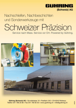 Schweizer Präzision