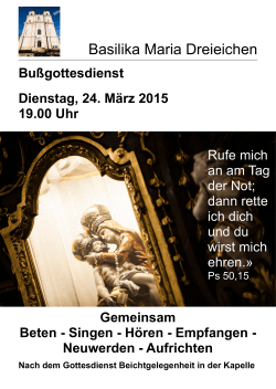 Bußgottesdienst Fastenzeit 2015-Plakat - Flyer-pdf