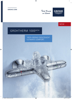 GrohTherM 1000New