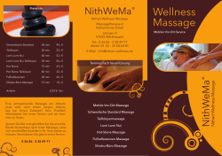 - NithWeMa ® Nithart Wellness Massage