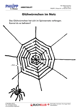 Glühwürmchen: Arbeitsblatt (PDF 216 kb)