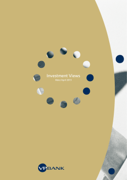 Investment Views M&auml;rz/April 2015
