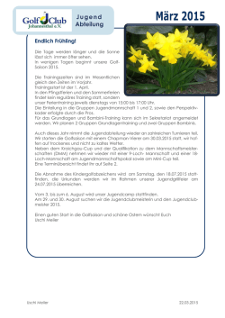 Jugend Abteilung