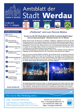 Amtsblatt Werdau 2015-05