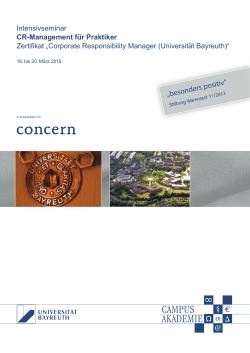 Informationsbrosch&uuml;re - Campus-Akademie