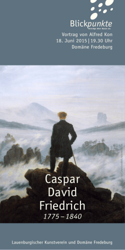 Caspar David Friedrich - Lauenburgischen Kunstvereins