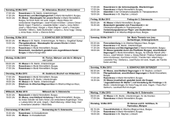 Gottesdienstanzeiger vom 02.05. bis 25.05.2015