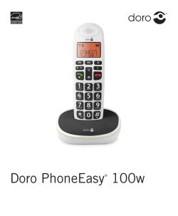Doro PhoneEasy&reg; 100w