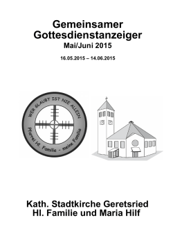 Maria Hilf - Stadtkirche in Geretsried