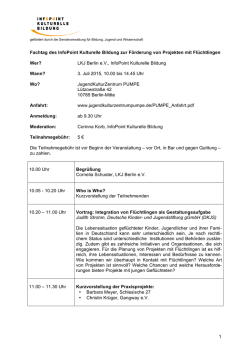 infopoint_03072015 - Landesvereinigung Kulturelle Jugendbildung