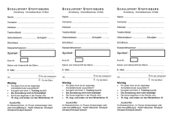 SCHULSPORT STEFFISBURG