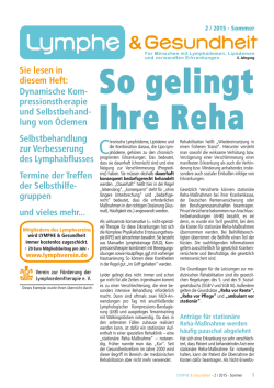 pdf - Lymphe & Gesundheit