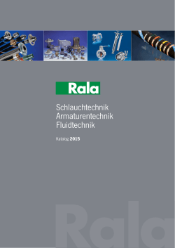 Kugelhähne - Rala GmbH & Co.