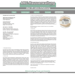 Impressum als pdf-Datei - AMC