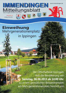 Mitteilungsblatt KW23-15