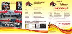 Heimatabend - Jodlerklub Maigl&ouml;ggli