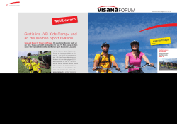 Gratis ins &laquo;YB Kids Camp&raquo; und an die Women Sport Evasion