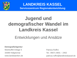 Jugend und demografischer Wandel (pdf-Download)