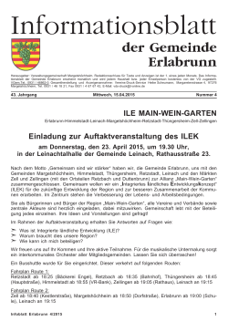 April - Weinort Erlabrunn