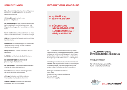 referent*innen 4. fachkonferenz interkulturelle bildung