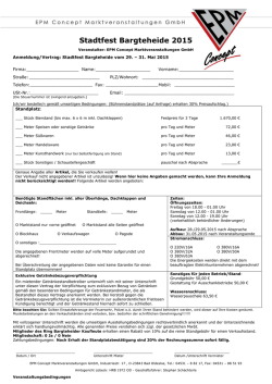Stadtfest Bargteheide 2015