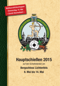 Hauptschie&szlig;en 2015