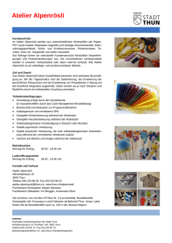 Infoblatt Atelier Alpenrösli 2015.pub
