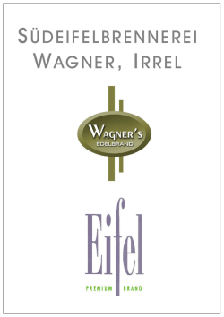 Preisliste Wagner`s Edellik&ouml;re  - Wagner