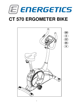 ENERGETICS CT 570 Ergometer Bike