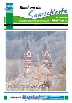 Wo 13 - Gemeinde Mettlach