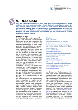 9 Neobiota
