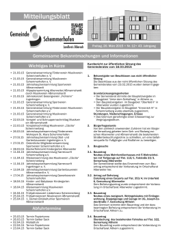 Mitteilungsblatt Nr. 12 - Gemeinde Schemmerhofen