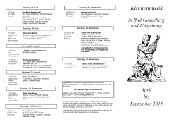 Faltblatt im PDF-Format - Godesberger Kirchenmusiker