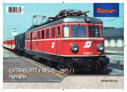 Roco Extrablatt 1-2015
