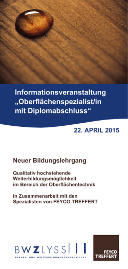 Informationsveranstaltung