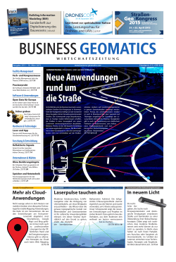 Straßen - Business Geomatics