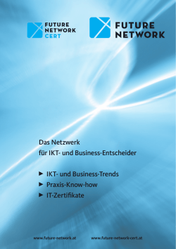Das Netzwerk für IKT- und Business-Entscheider 3