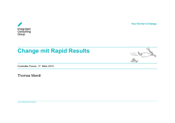 Change mit Rapid Results - Controller