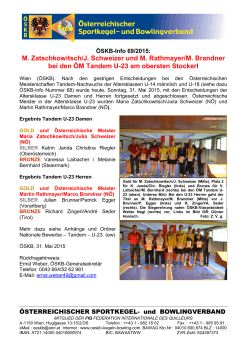 Info & Ergebnisse