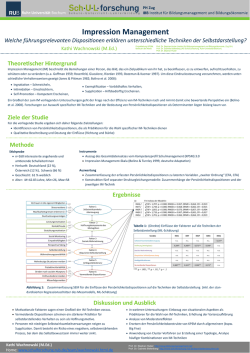 Impression Management - Ruhr