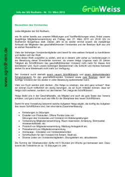Gr&uuml;nWeiss - SG Rodheim