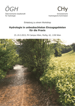 PUB Workshop 2015 Wien