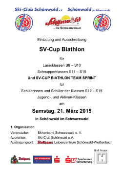 Und SV-CUP BIATHLON TEAM SPRINT - Ski