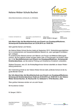 Helene-Weber-Schule Buchen