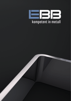 Das Unternehmen - EBB Beschlagtechnik GmbH