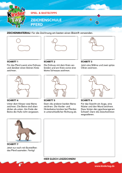 ZEICHENSCHULE PFERD