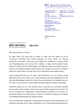 BPZ–AKTUELL