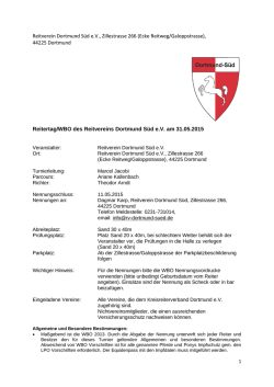 Reitverein Dortmund Süd eV, Zillestrasse 266 - Reit